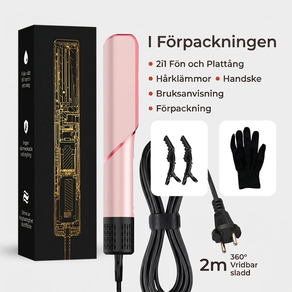 Stråla VTT-110 Pro — Vått-till-torr plattång med hög hastighet